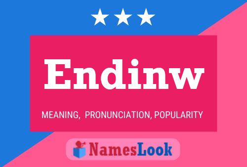 Endinw Name Poster