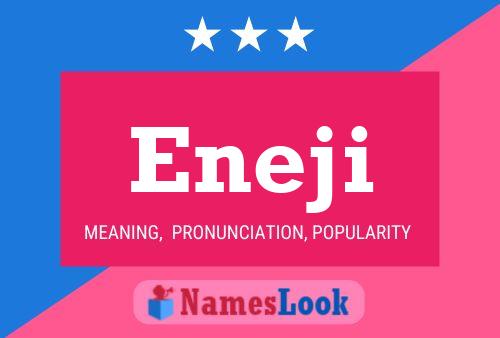 Eneji Name Poster