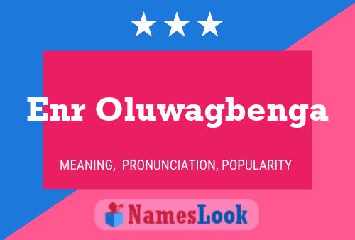 Enr Oluwagbenga Name Poster