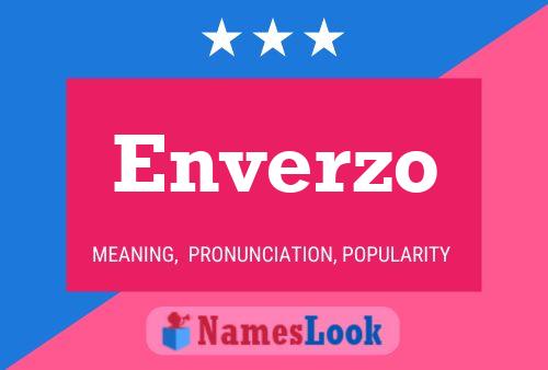 Enverzo Name Poster