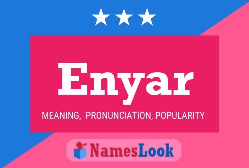 Enyar Name Poster