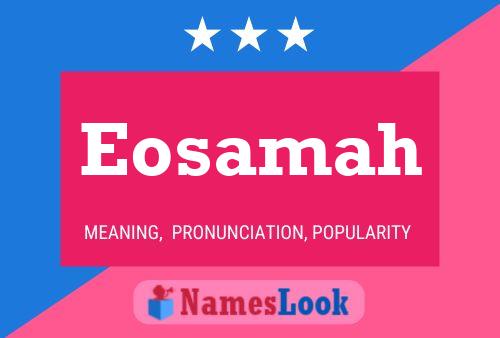 Eosamah Name Poster