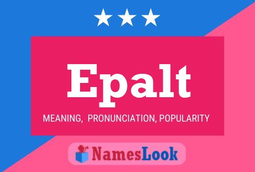 Epalt Name Poster