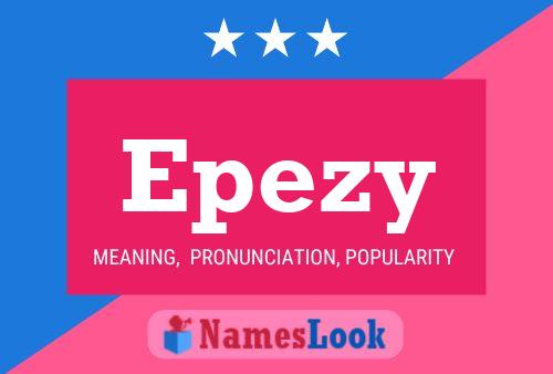 Epezy Name Poster