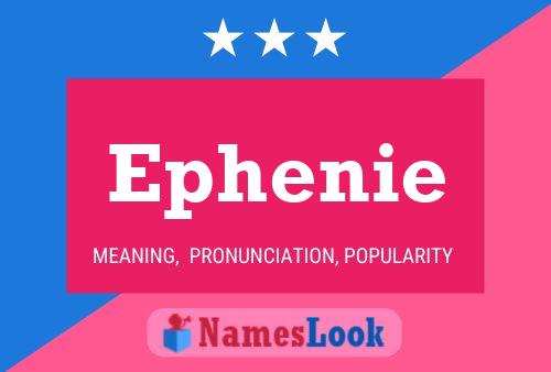 Ephenie Name Poster