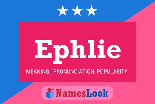 Ephlie Name Poster