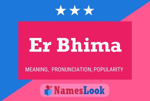 Er Bhima Name Poster