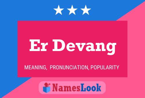 Er Devang Name Poster