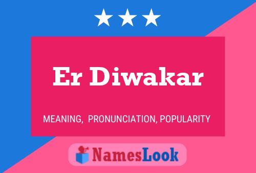 Er Diwakar Name Poster