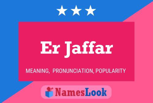 Er Jaffar Name Poster