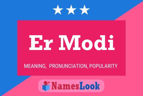 Er Modi Name Poster