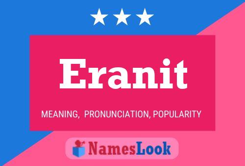 Eranit Name Poster