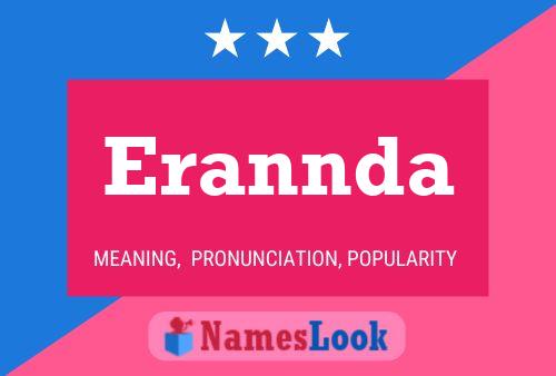 Erannda Name Poster