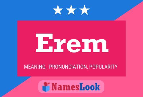 Erem Name Poster