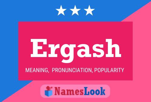 Ergash Name Poster