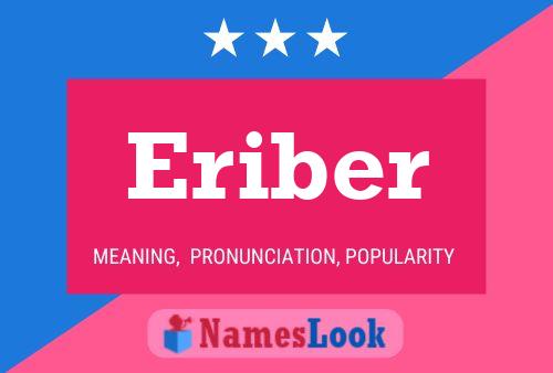 Eriber Name Poster