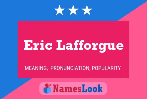 Eric Lafforgue Name Poster