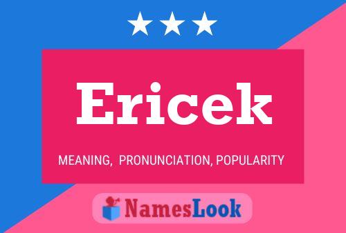 Ericek Name Poster