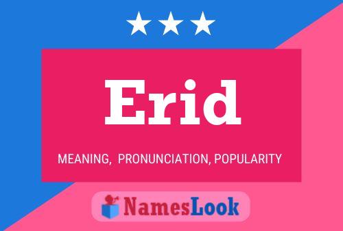 Erid Name Poster