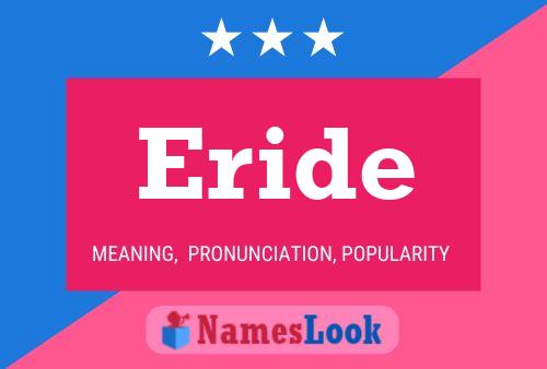 Eride Name Poster