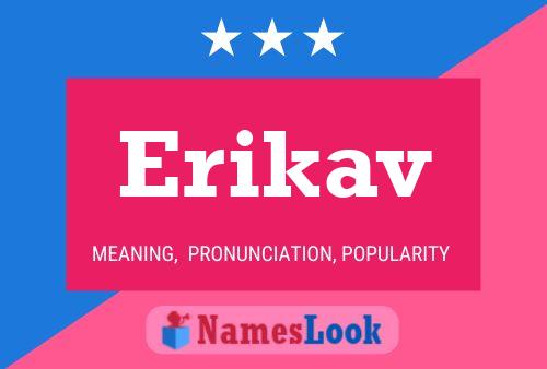 Erikav Name Poster