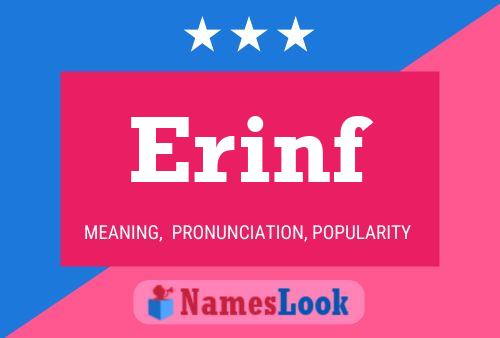 Erinf Name Poster