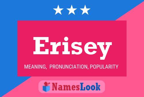 Erisey Name Poster