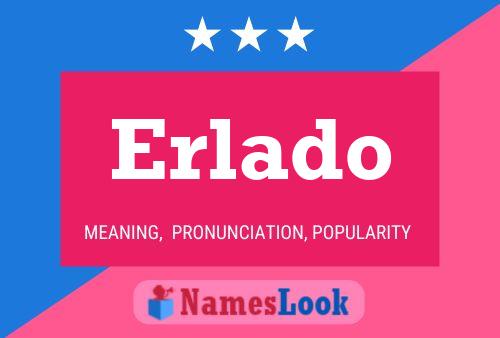 Erlado Name Poster