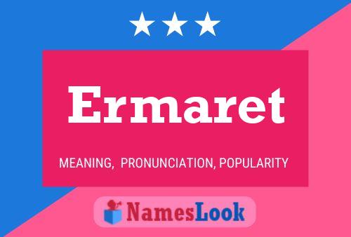 Ermaret Name Poster