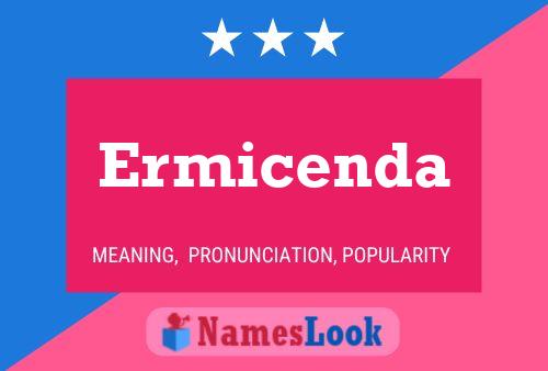 Ermicenda Name Poster