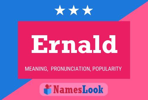 Ernald Name Poster