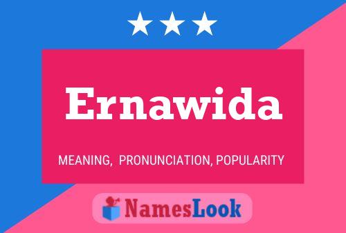 Ernawida Name Poster