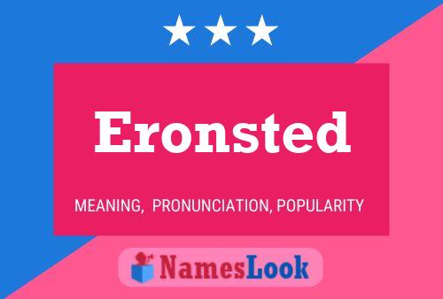 Eronsted Name Poster