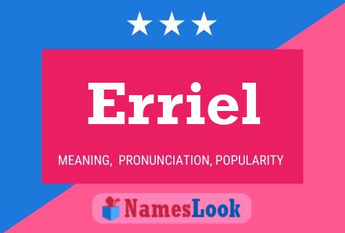 Erriel Name Poster