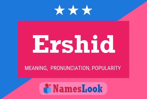 Ershid Name Poster