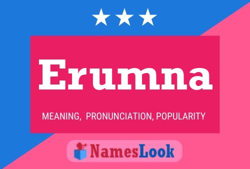 Erumna Name Poster