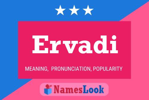 Ervadi Name Poster