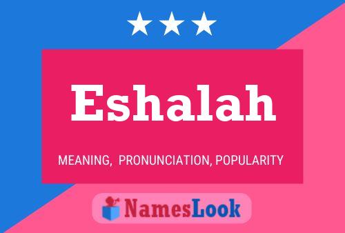 Eshalah Name Poster