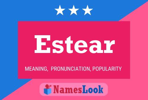 Estear Name Poster