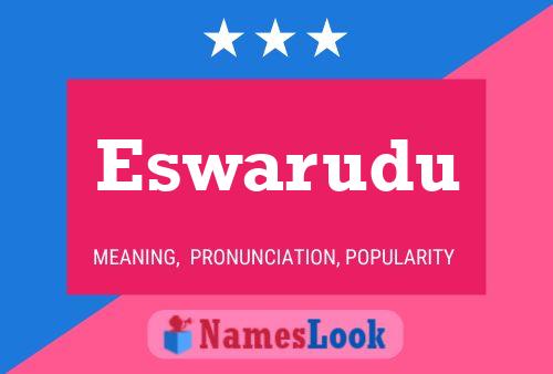 Eswarudu Name Poster