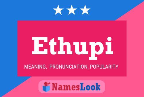 Ethupi Name Poster