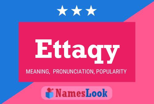 Ettaqy Name Poster