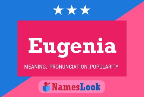 Eugenia Name Poster