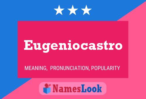 Eugeniocastro Name Poster