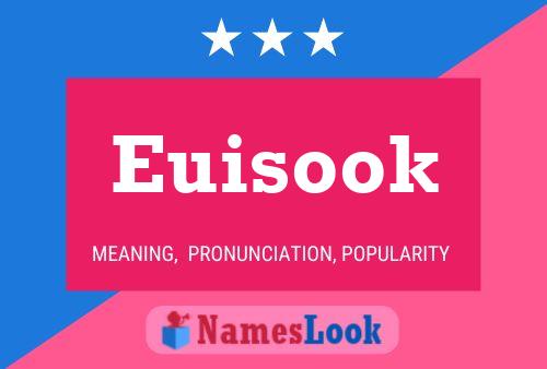 Euisook Name Poster