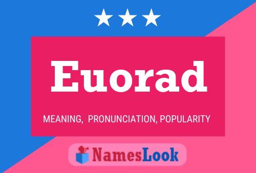 Euorad Name Poster