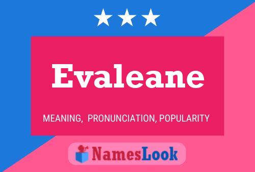 Evaleane Name Poster