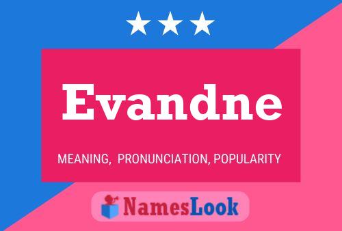 Evandne Name Poster