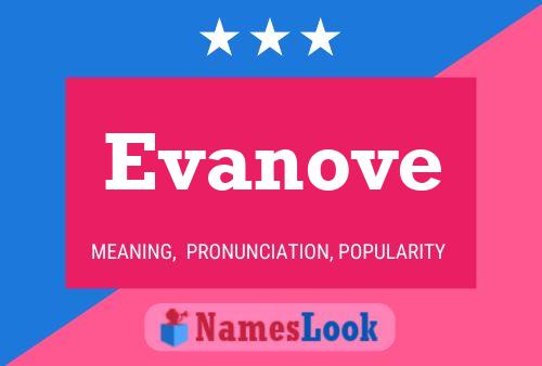 Evanove Name Poster