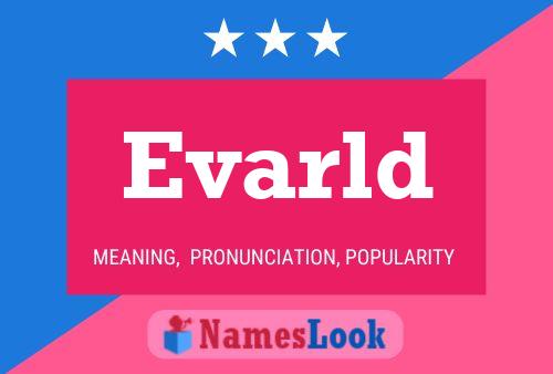 Evarld Name Poster